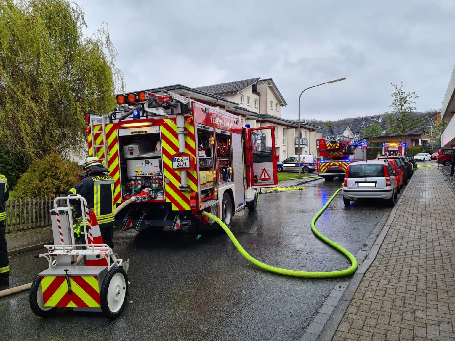 Kellerbrand In Mehrfamilienhaus Entpuppt Sich Als Fehlalarm